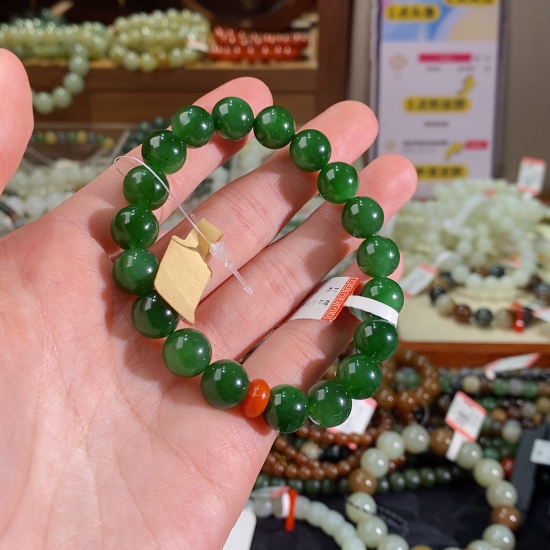 和田玉手链未镶嵌