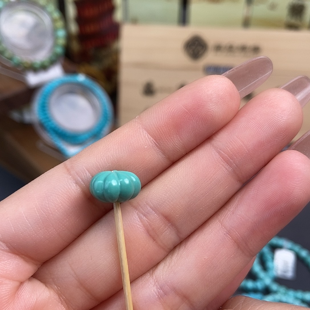 绿松石雕刻11未镶嵌