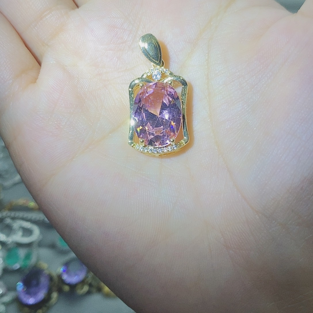 【闪购商品】托帕石耳饰银S925镶嵌