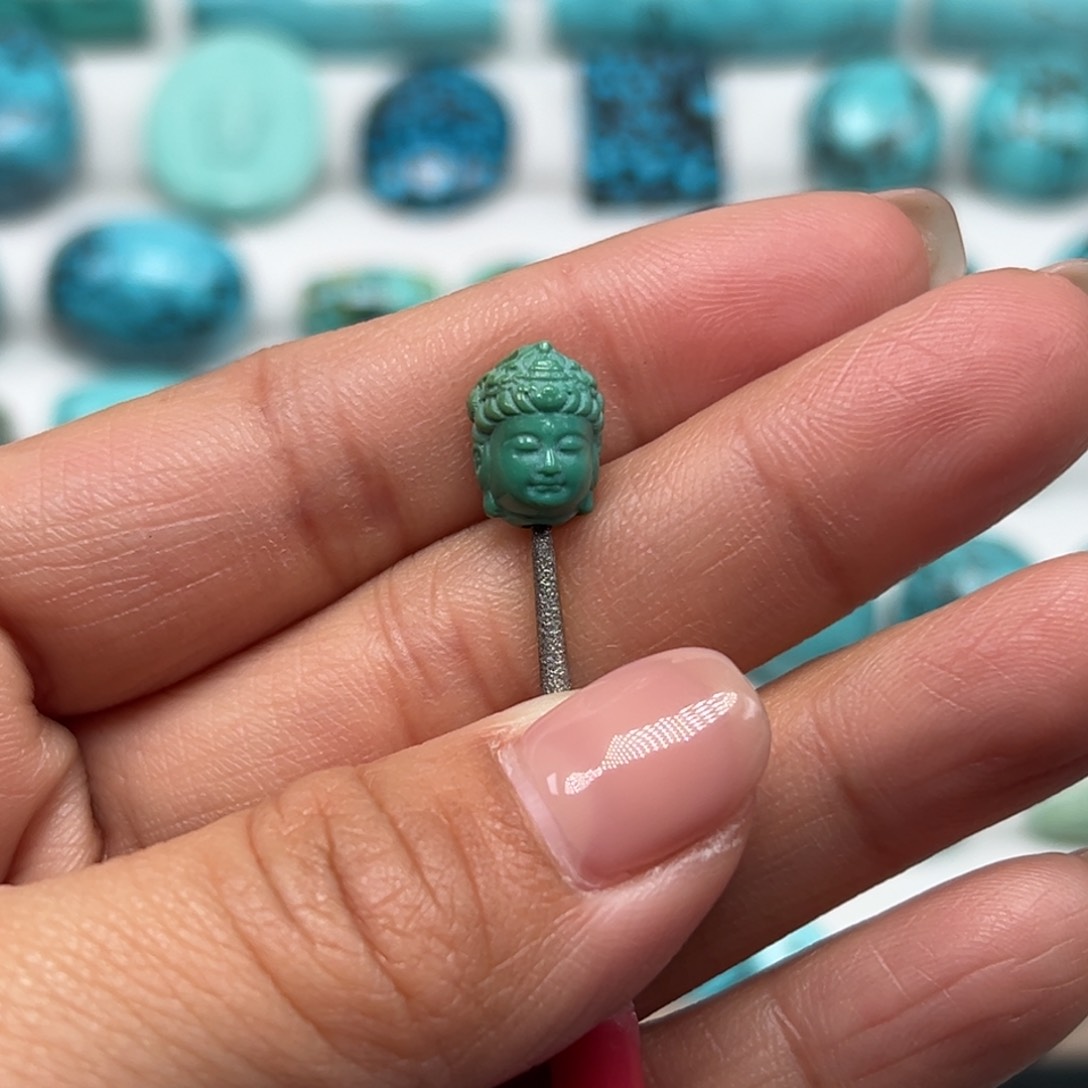 绿松石珠宝奇石未镶嵌