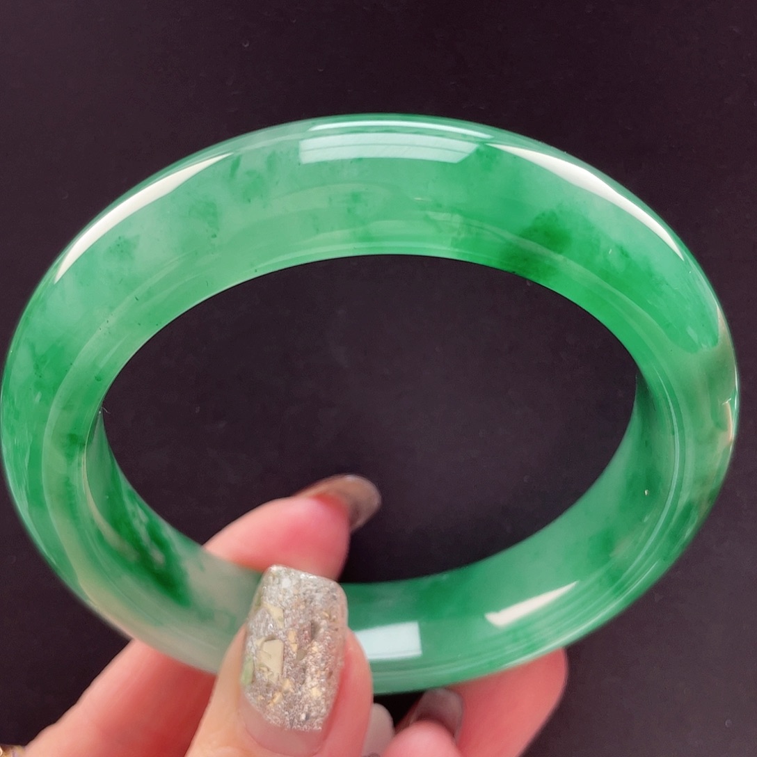 石英质玉未镶嵌手镯58-59