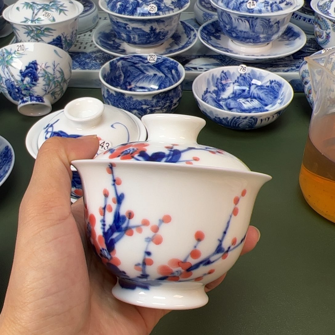 木木景德镇纯手工纯手绘茶具263