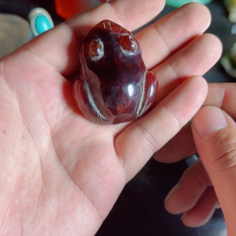 紫金钵盂菩提把件