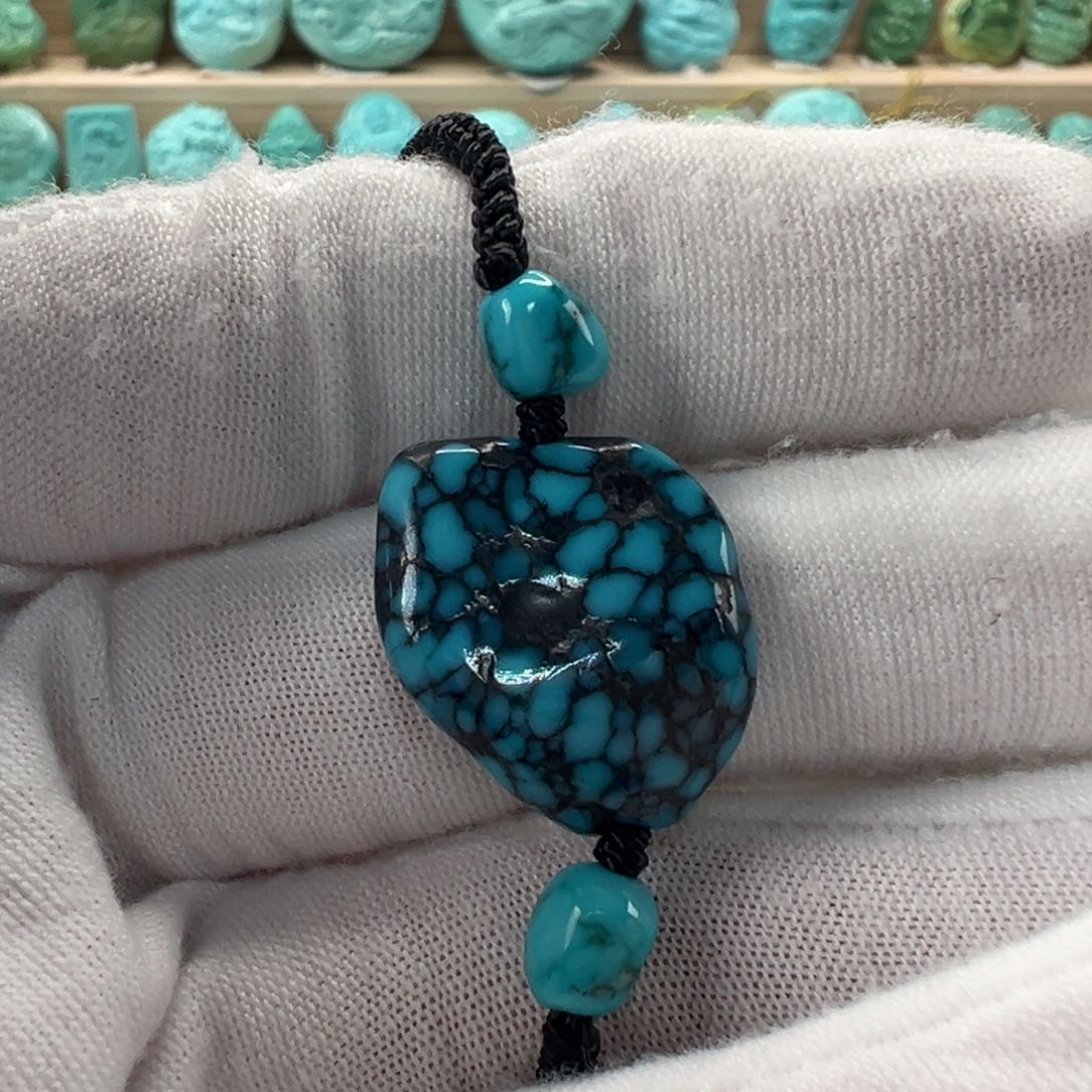 未镶嵌绿松石随形 17.2mm