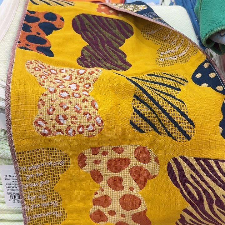 两个大毛巾34*71小熊