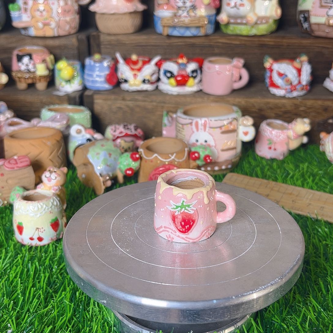 红陶老梧家多肉花盆