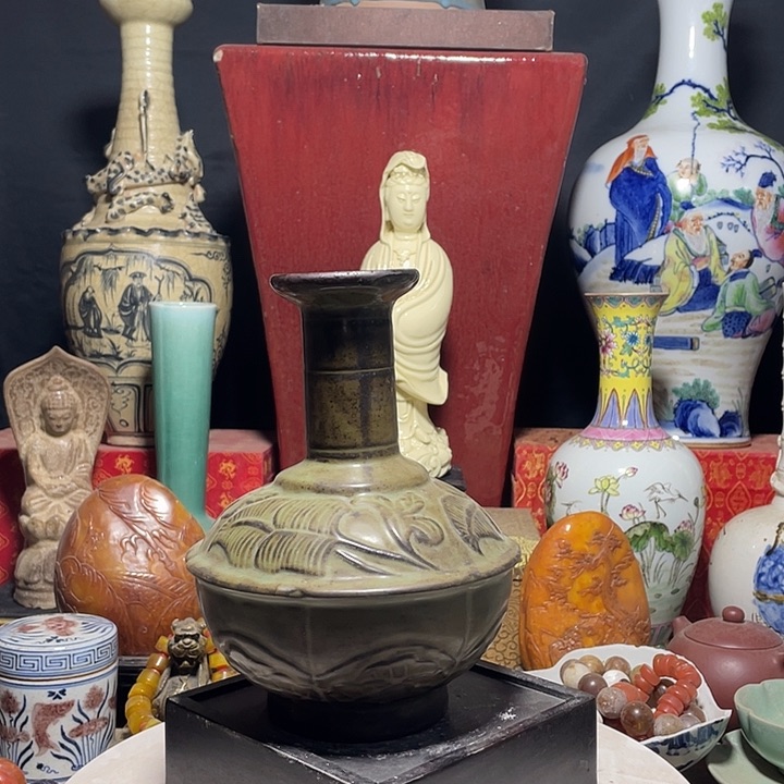 瓷片青花瓷器手工制作