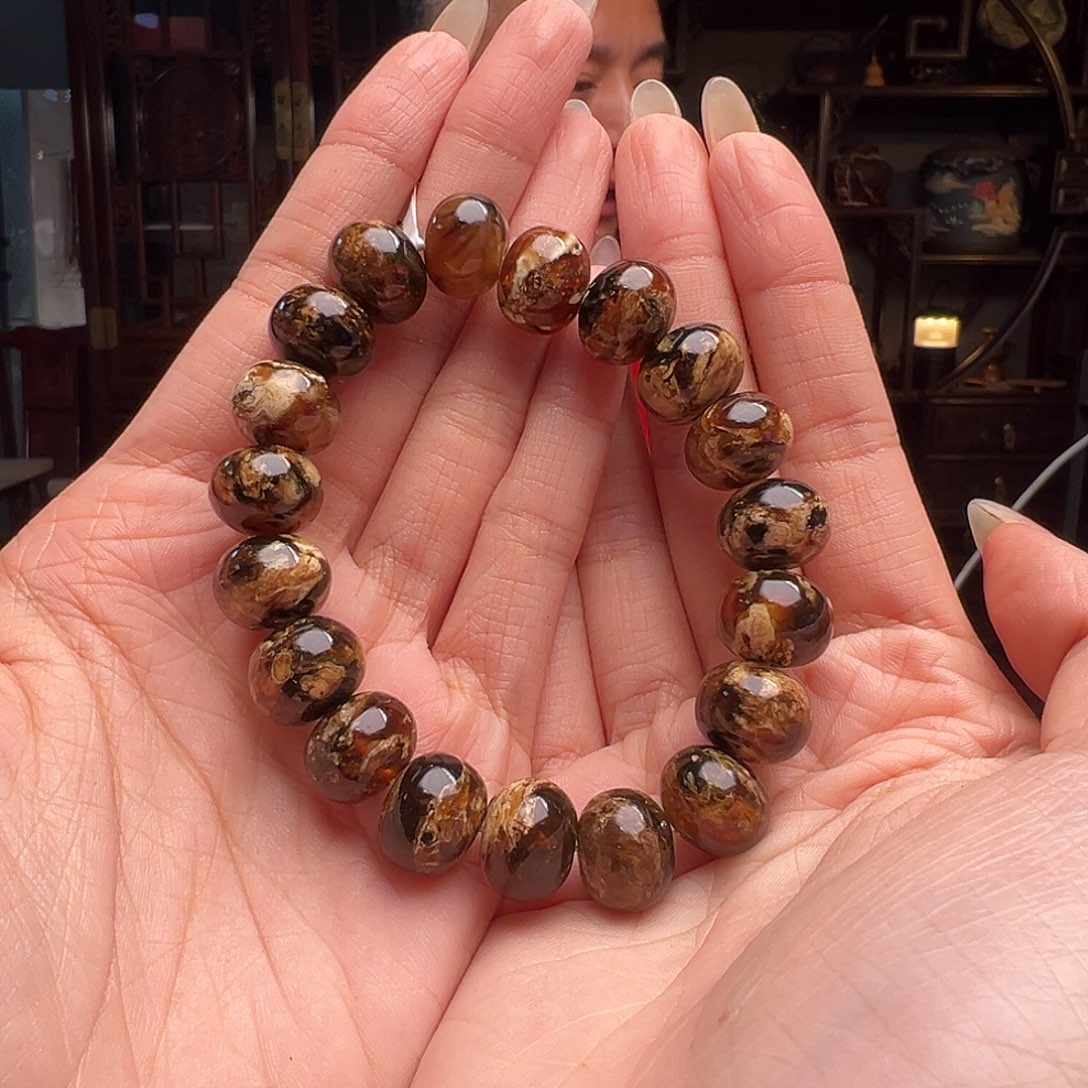 琥珀裸石未镶嵌无*抚顺琥珀10093。13mm