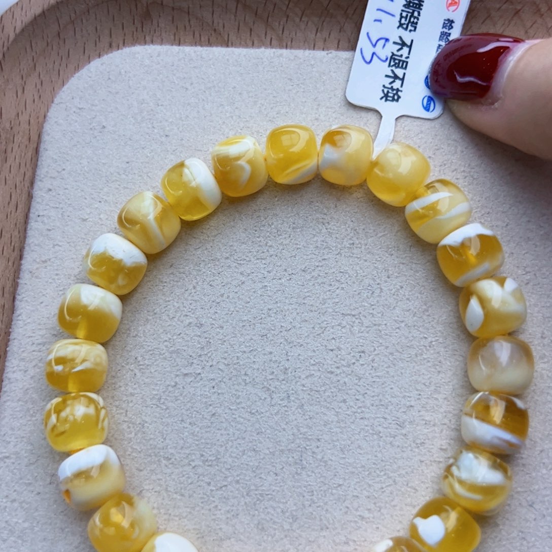 琥珀手链未镶嵌林****哥11.53克