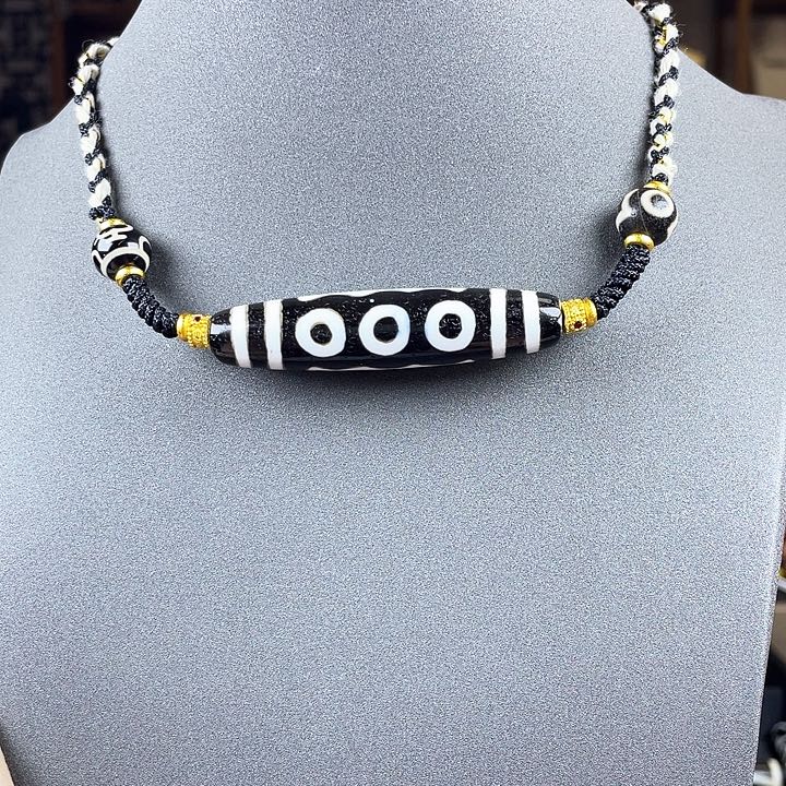 玛瑙/玉髓颈饰合金