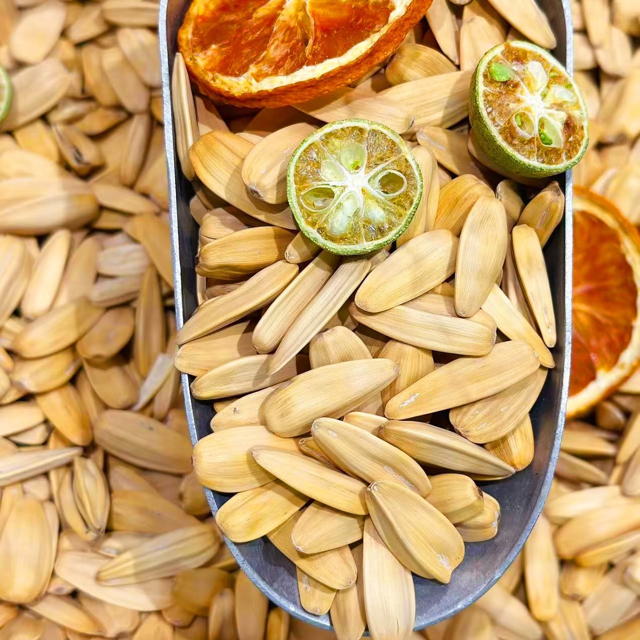 瓜子（半斤）陈皮味，玫瑰白茶味，老冰棍味，果茶味