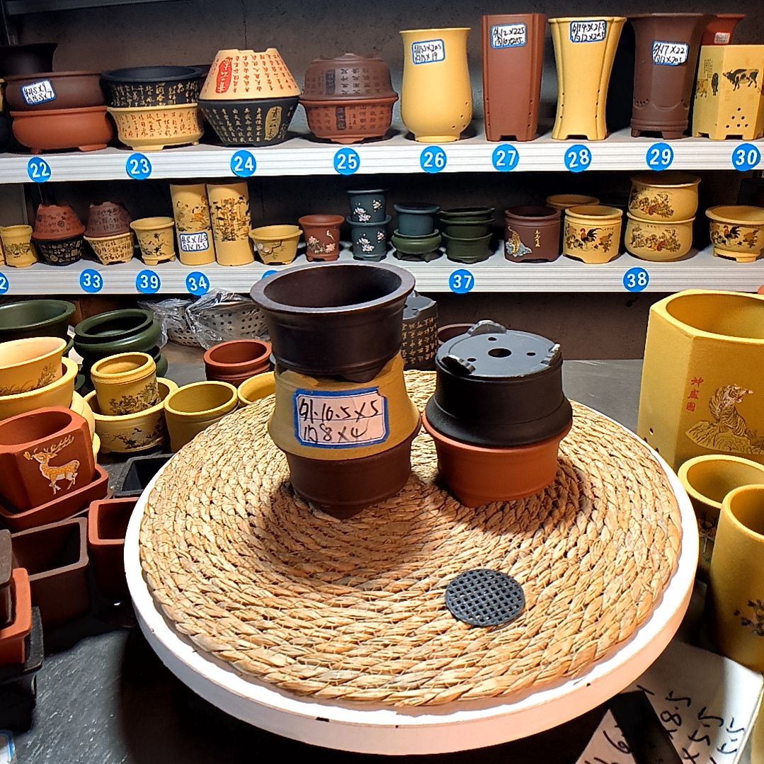 宜兴紫砂紫砂花盆花盆