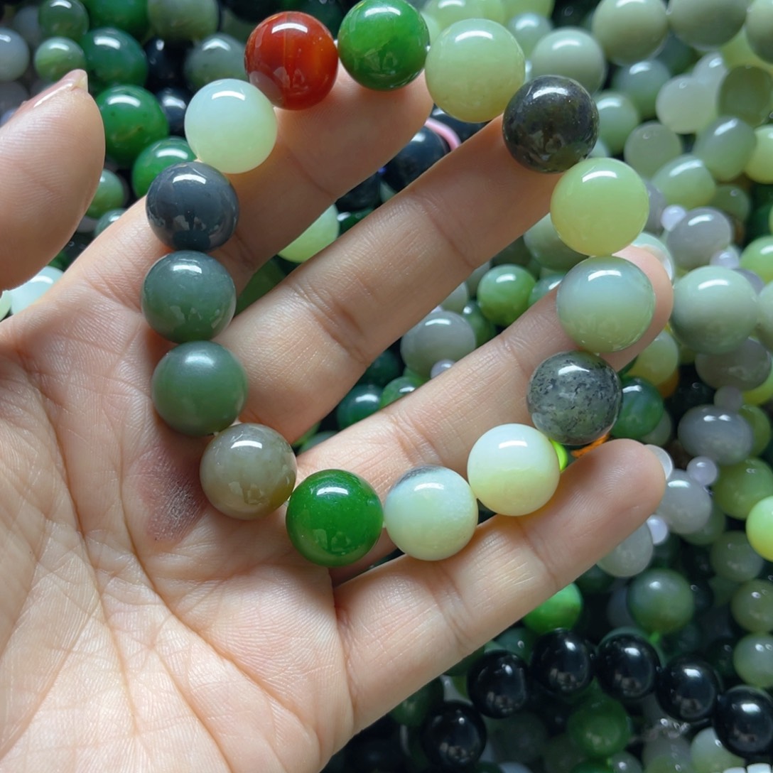 和田玉手链未镶嵌