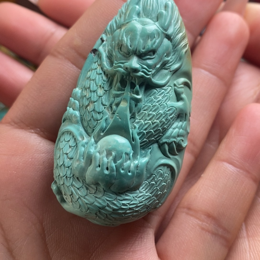 绿松石珠宝奇石未镶嵌