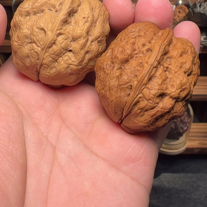 文玩核桃把件如来佛手40mm