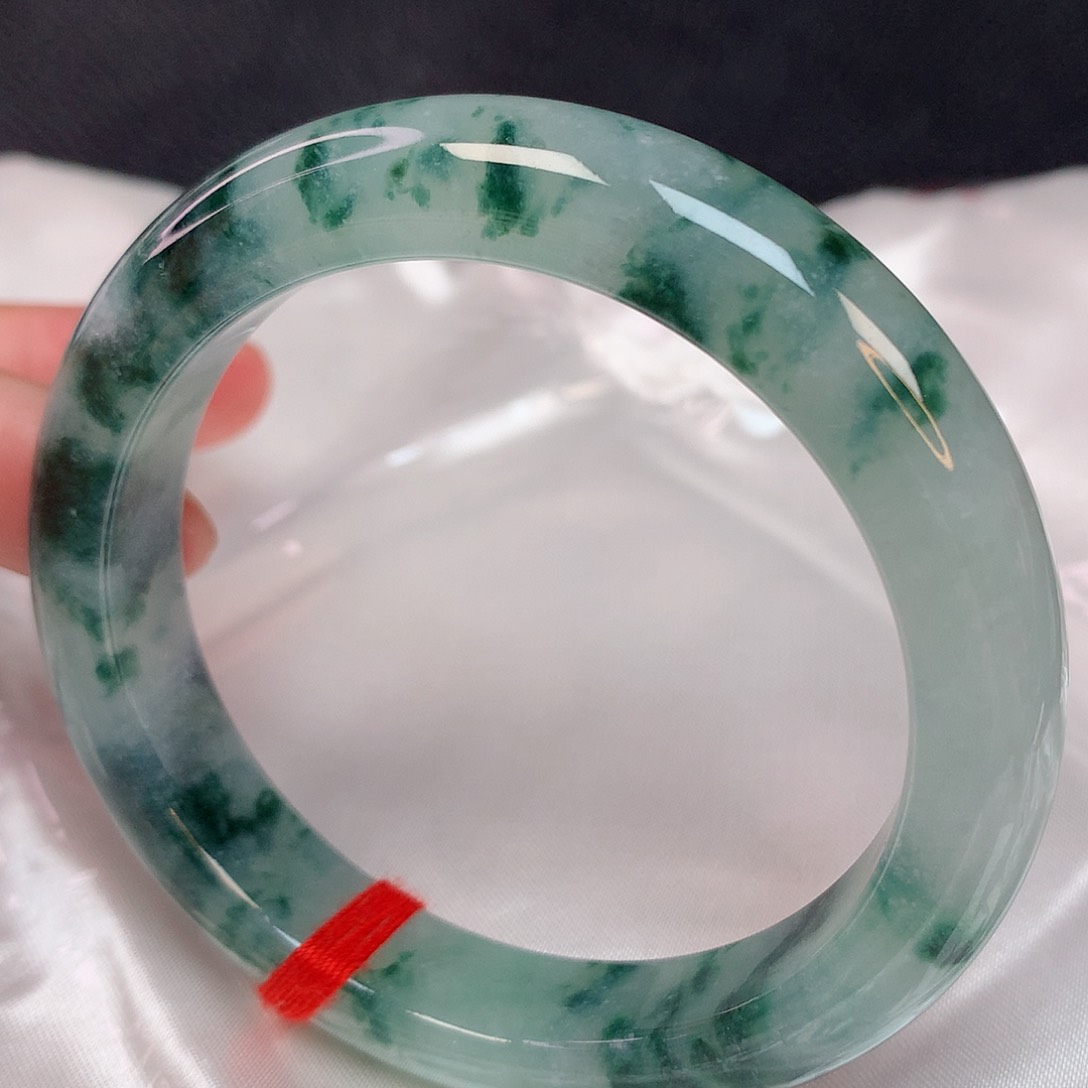 翡翠手镯未镶嵌58 翡翠手镯