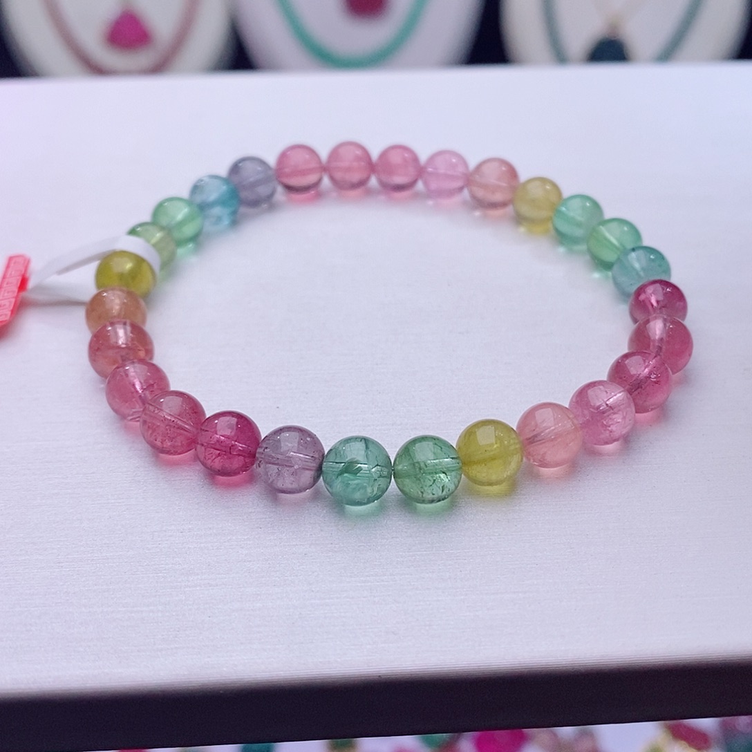 碧玺手链未镶嵌碧玺手链