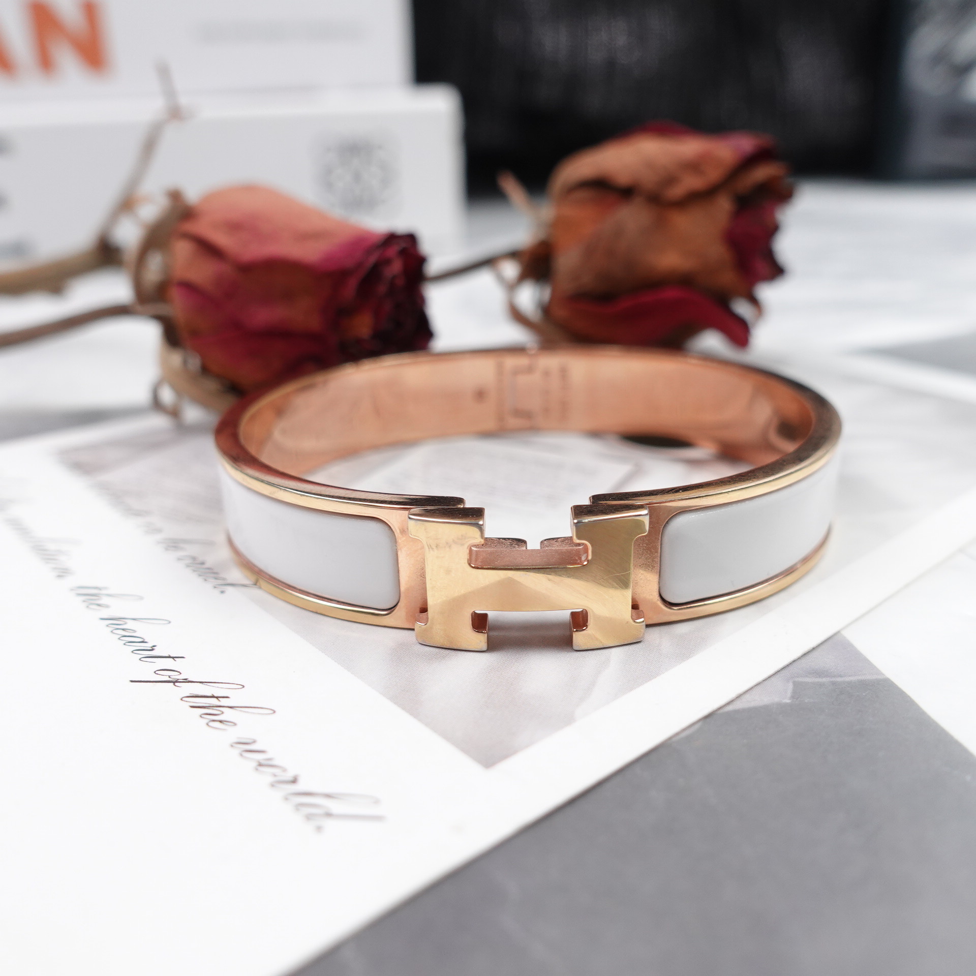 95新 Hermes/爱马仕 手镯 /T10319985