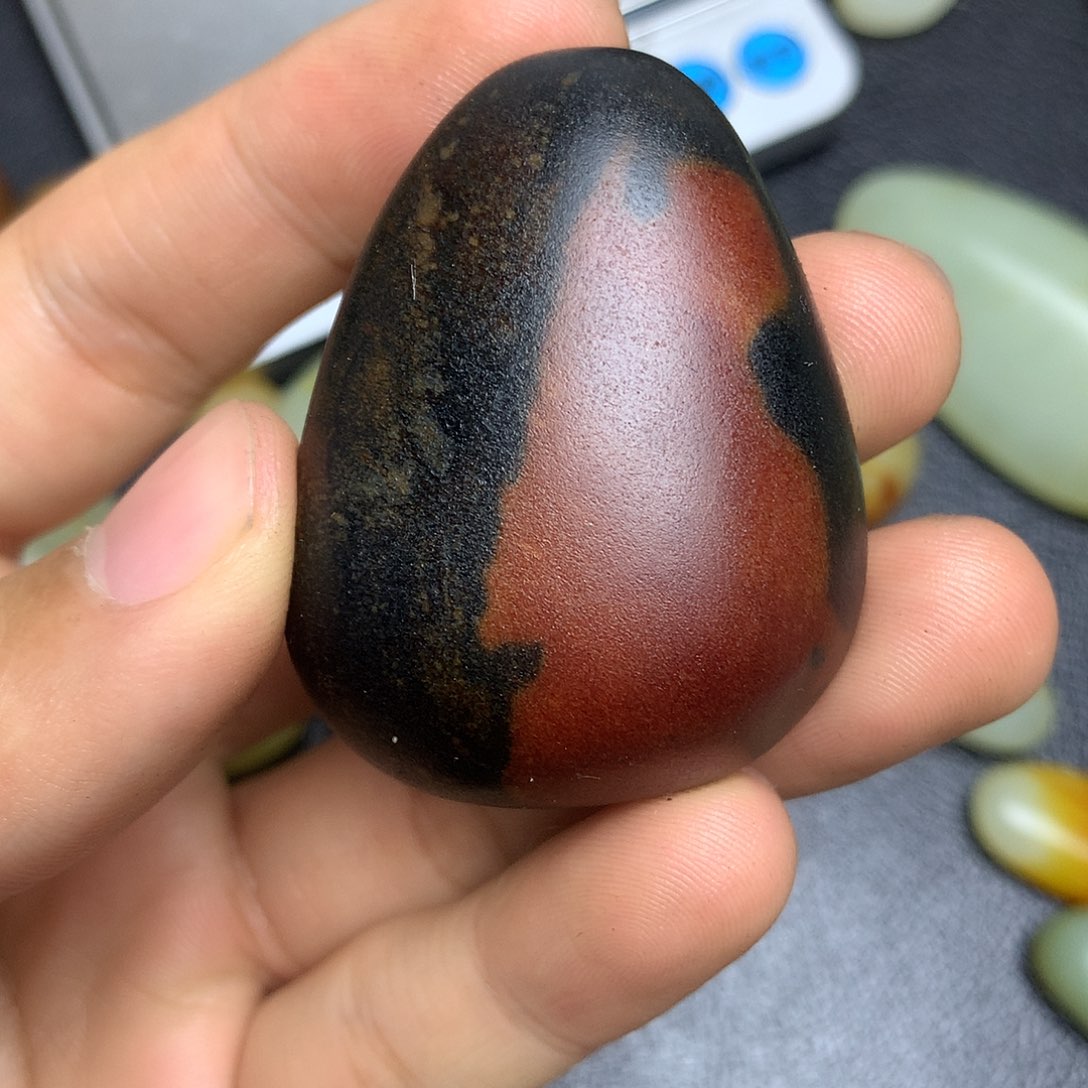 快***好和田玉未镶嵌挂件