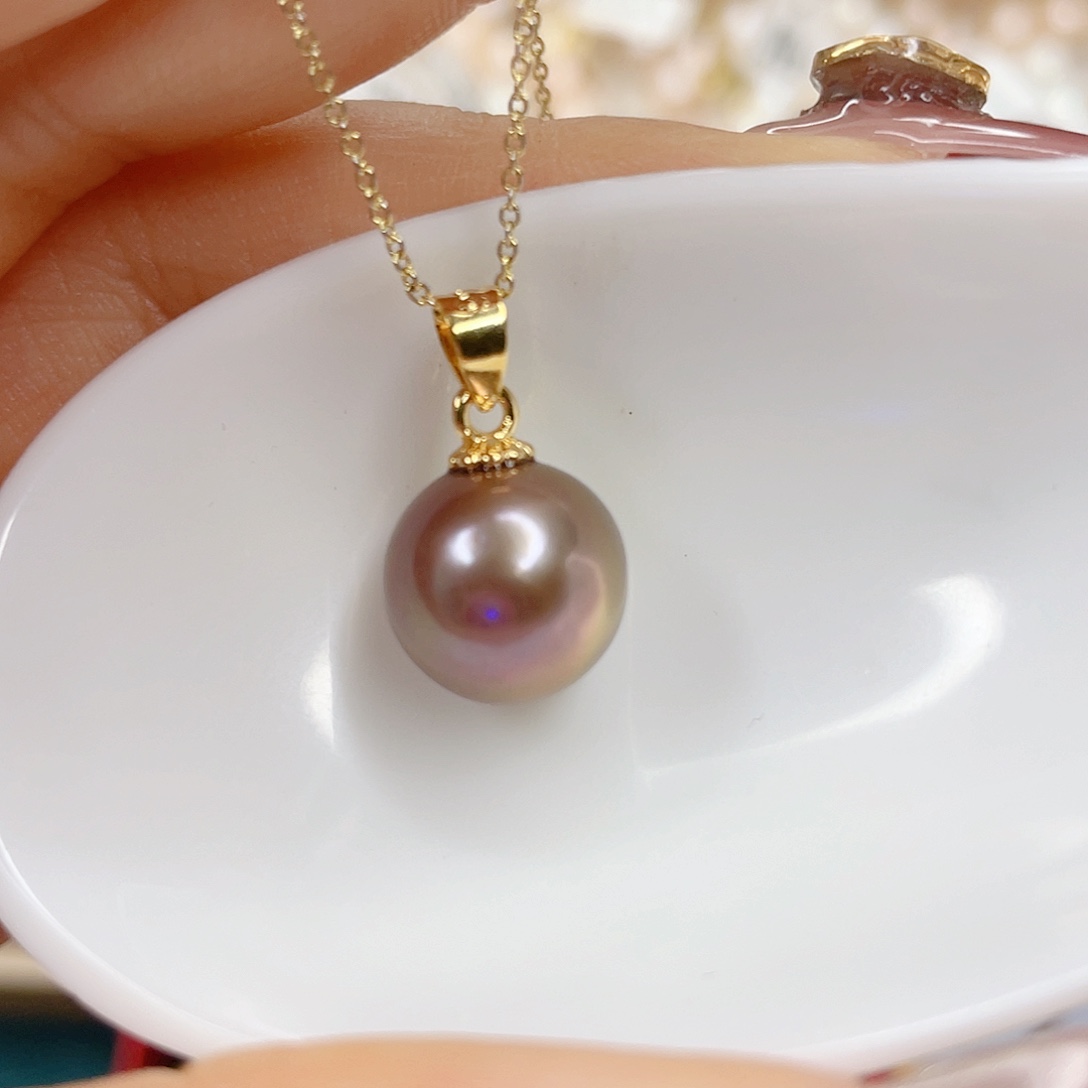 淡水珍珠未镶嵌吊坠(赠链)