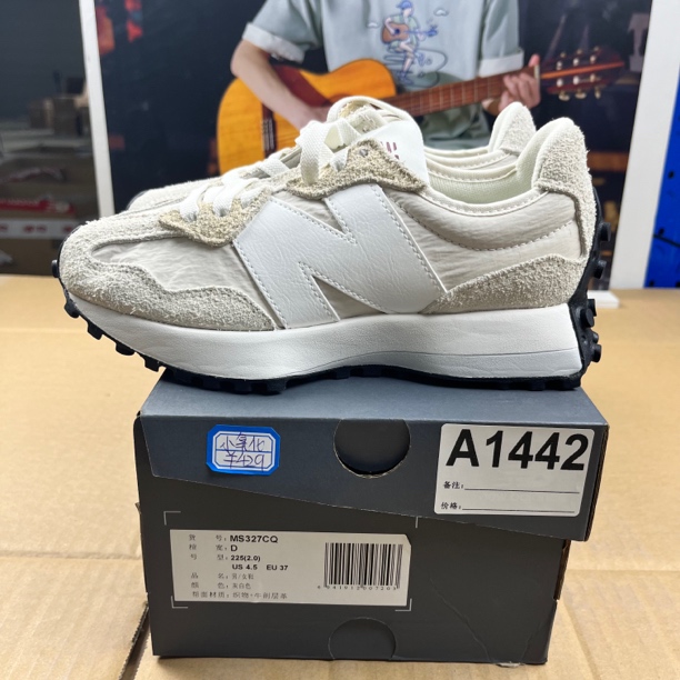 A1442 NEW BALANCE MS327CQ 37码运动鞋直播微瑕疵 无售后