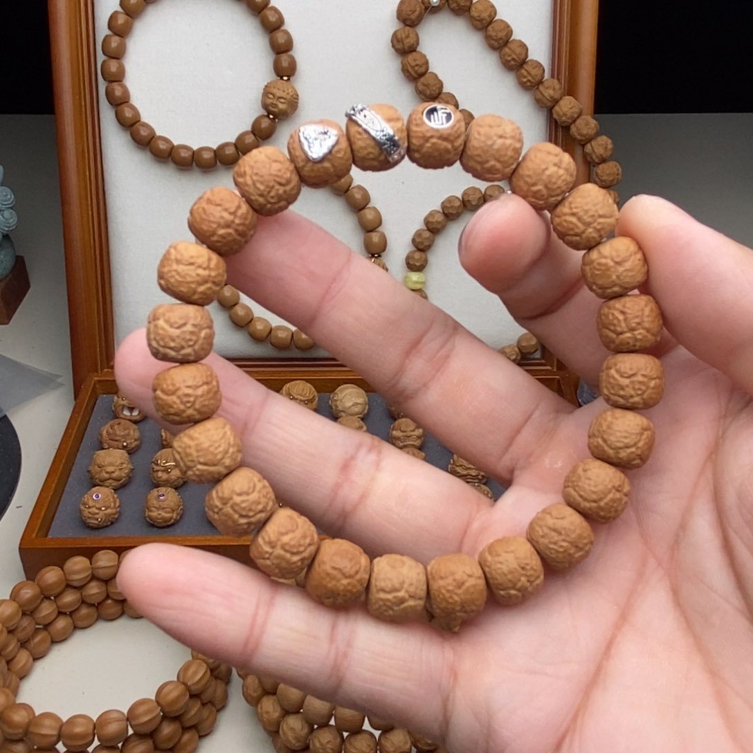 猴头核桃手串@*！饕餮