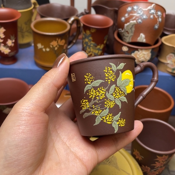 紫砂茶杯紫砂主人杯