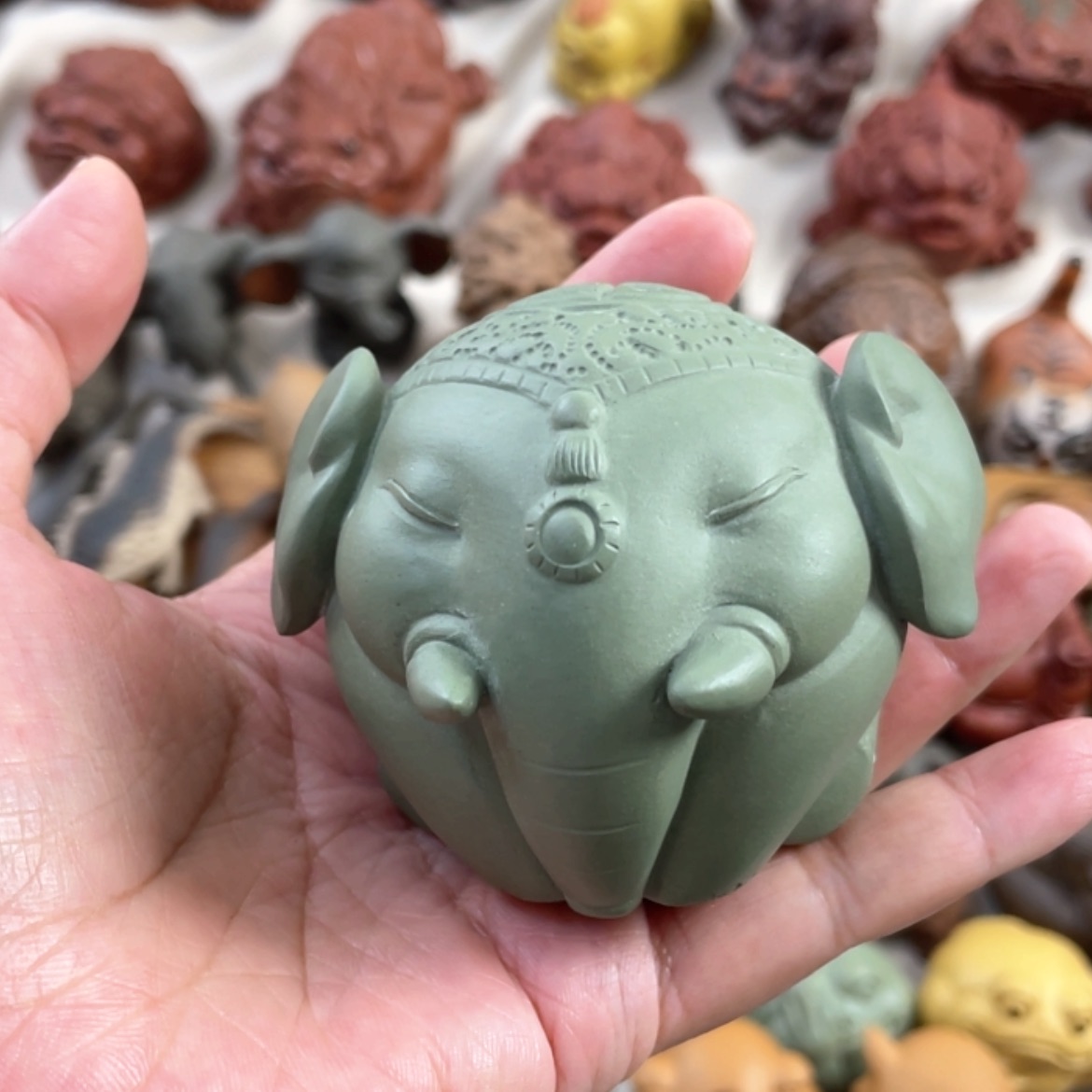 【闪购商品】紫砂茶宠紫砂小象