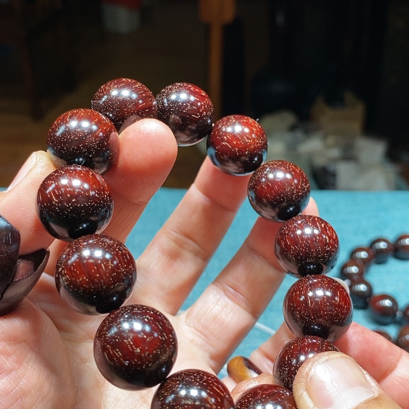 【闪购商品】檀香紫檀（小叶紫檀）多样性发其一小叶紫檀至尊爆星1.8