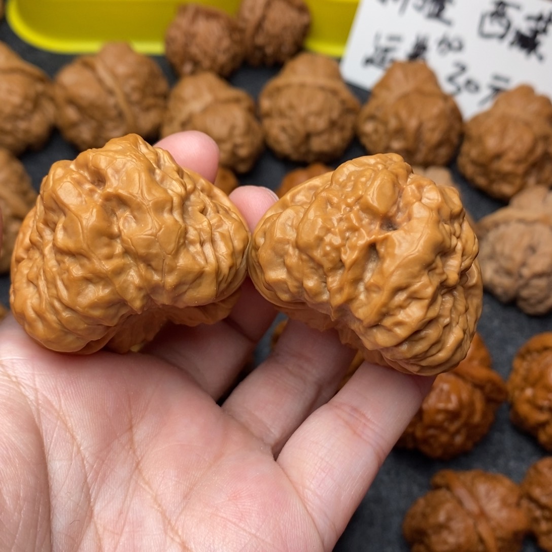 文玩核桃把件蛤蟆43