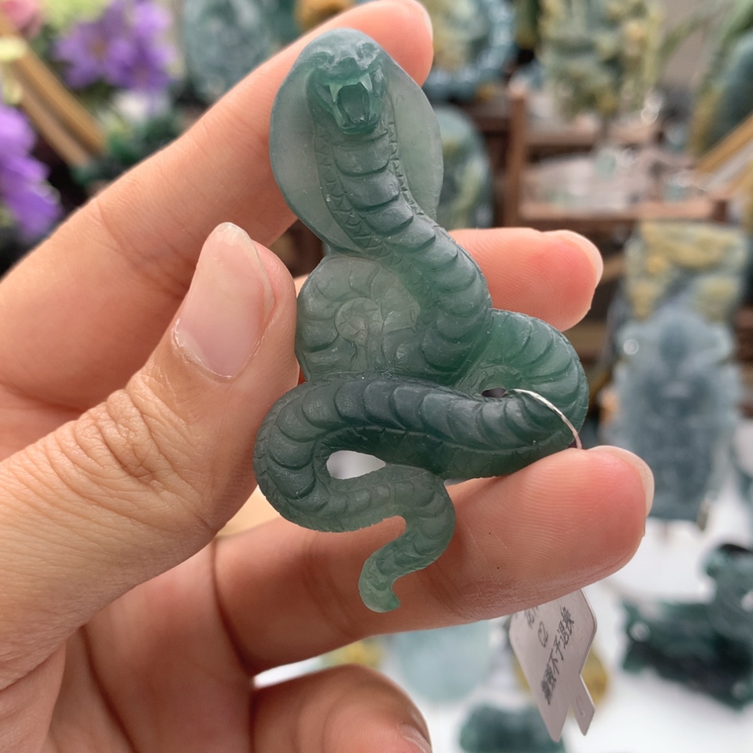 定制翡翠未镶嵌毛货不退不换