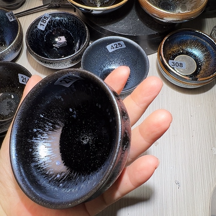 元***花茶盏建窑建盏茶器270