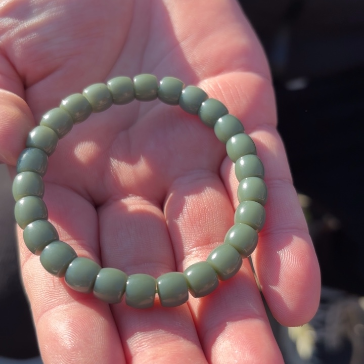 和田玉手串未镶嵌