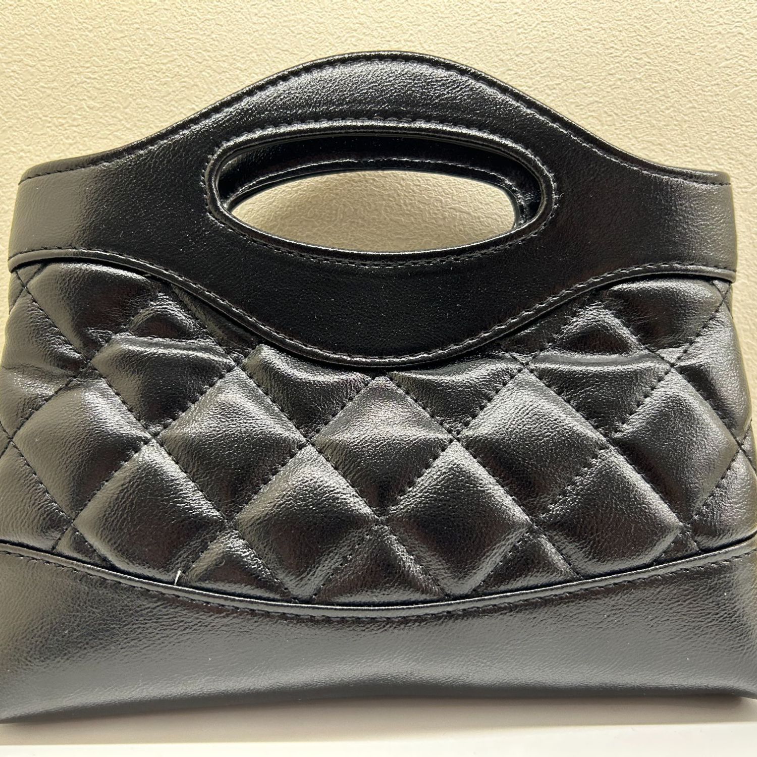 2025新款真皮女包前袋子黑色GN028黑色20