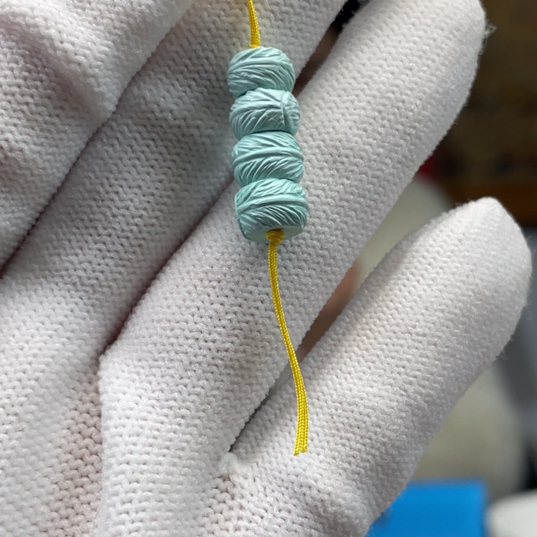 绿松石未镶嵌挂件