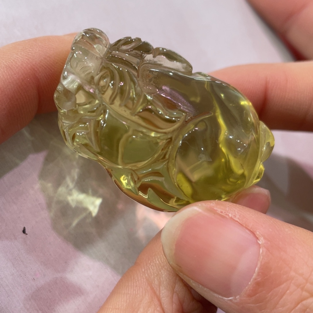 水晶摆件貔貅未镶嵌