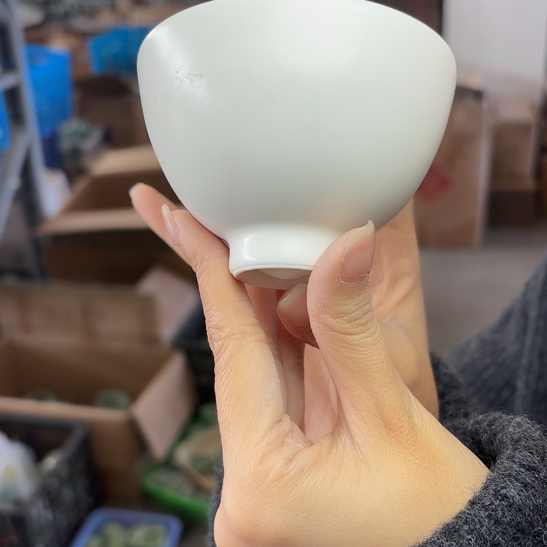 龙泉云间青瓷小米茶器