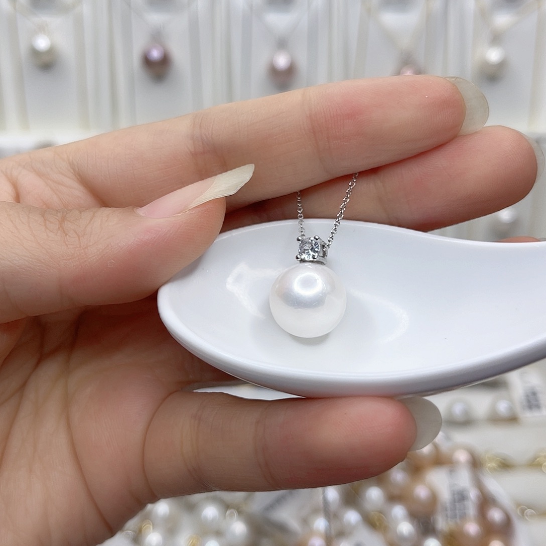 淡水珍珠合金吊坠(赠链)