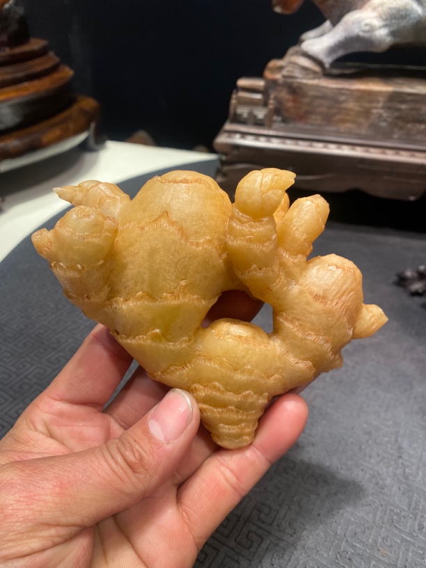 寿山石山水田黄印章印摆件貔貅手把件石雕工艺品入门玄关奇石山水