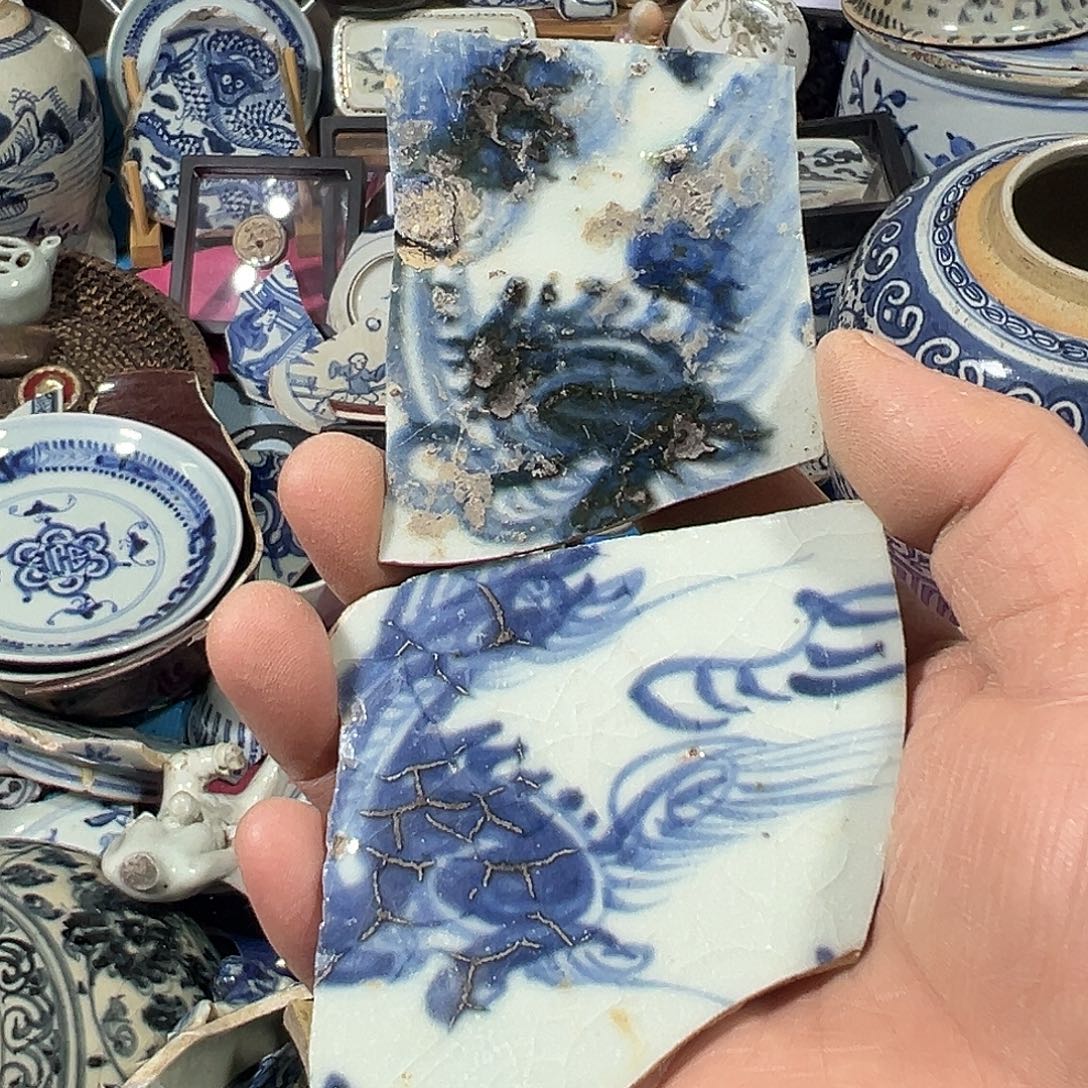 瓷片瓷片标本，全场包邮