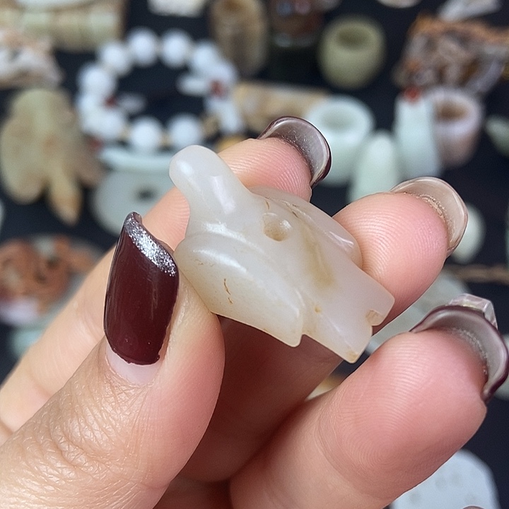 和田玉挂件未镶嵌