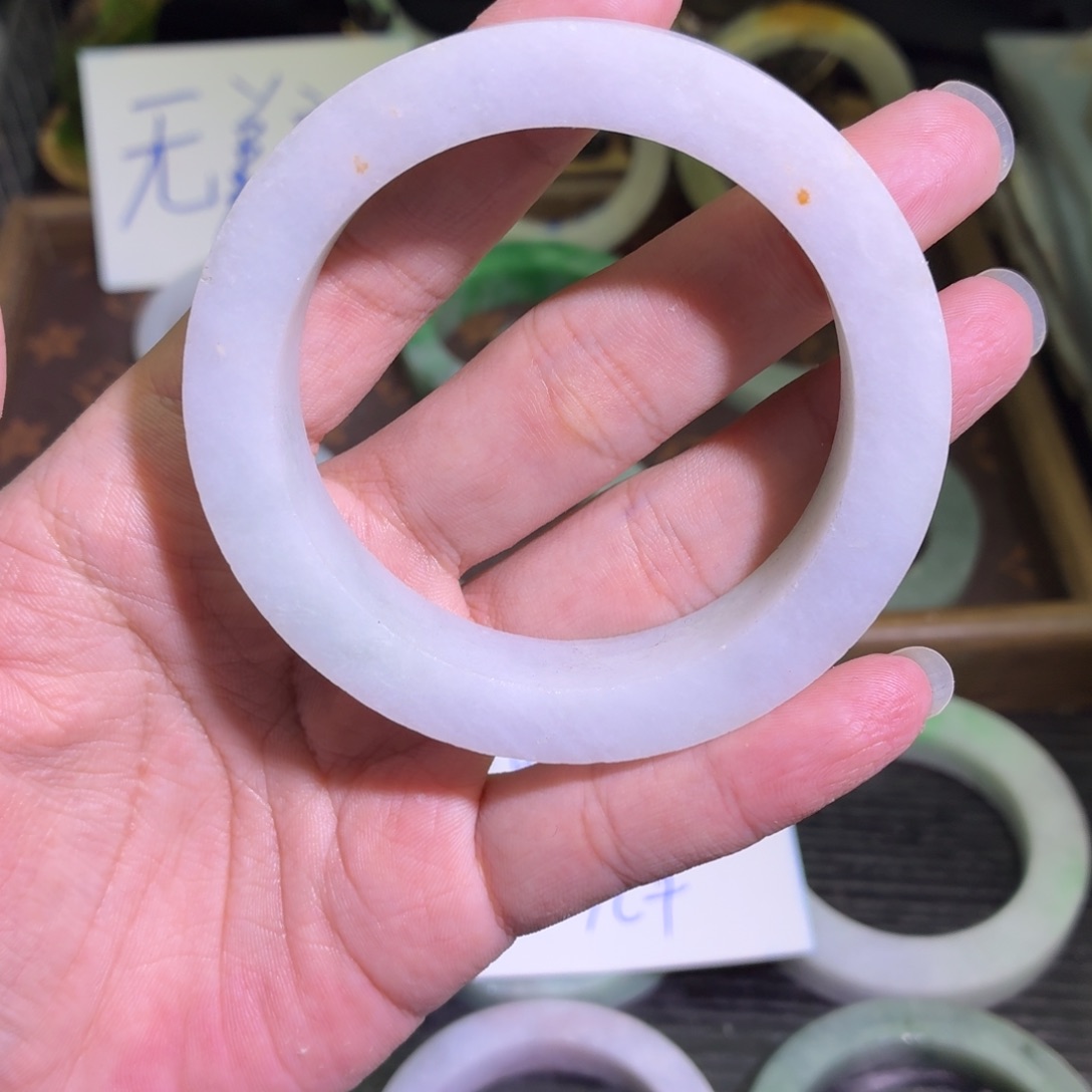 定制翡翠未镶嵌缅甸翡翠A货手镯毛胚定制