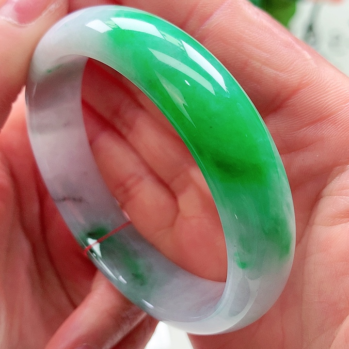 芒***）翡翠未镶嵌手镯付定金10000元未付尾款29800