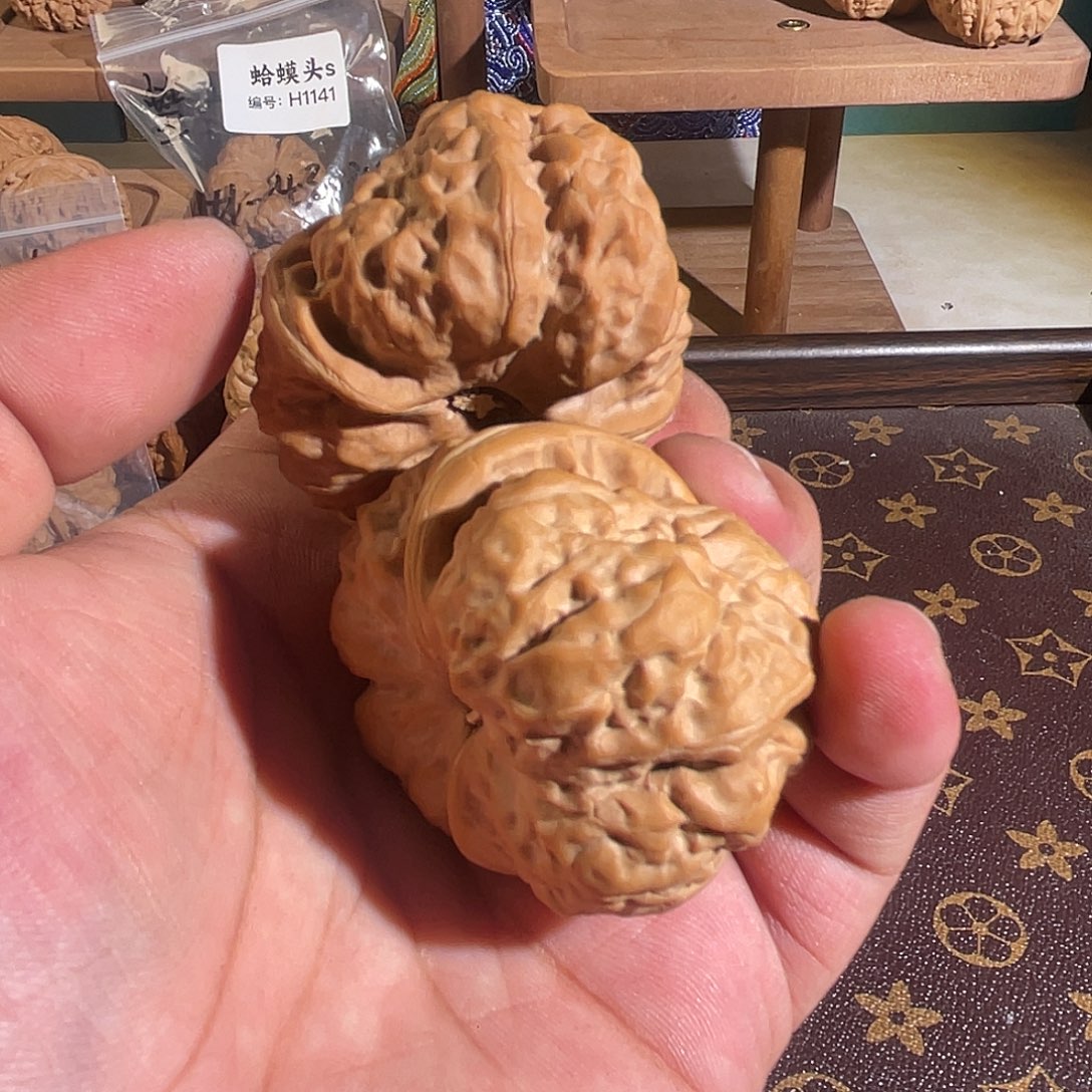 @***@把件文玩核桃极品蛙王