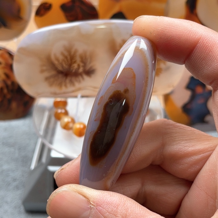 玛瑙/玉髓吊坠(不含链)未镶嵌