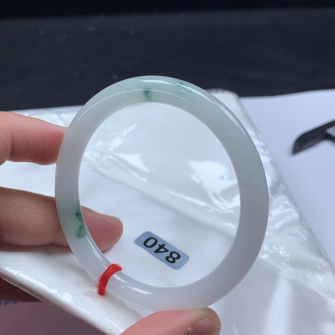 翡翠手镯未镶嵌54圆条