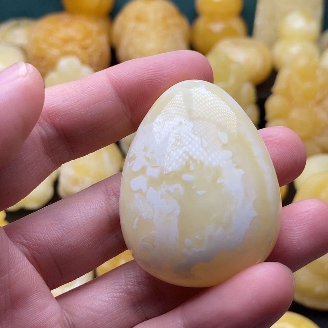 琥珀颈饰未镶嵌琥珀蜜蜡吊坠