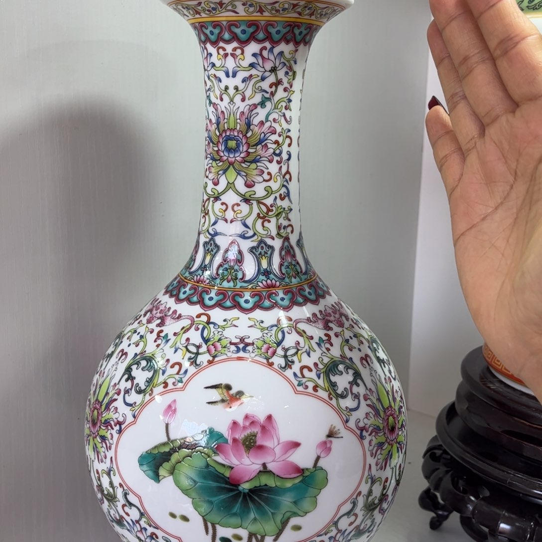 景德镇陶瓷花瓶摆件