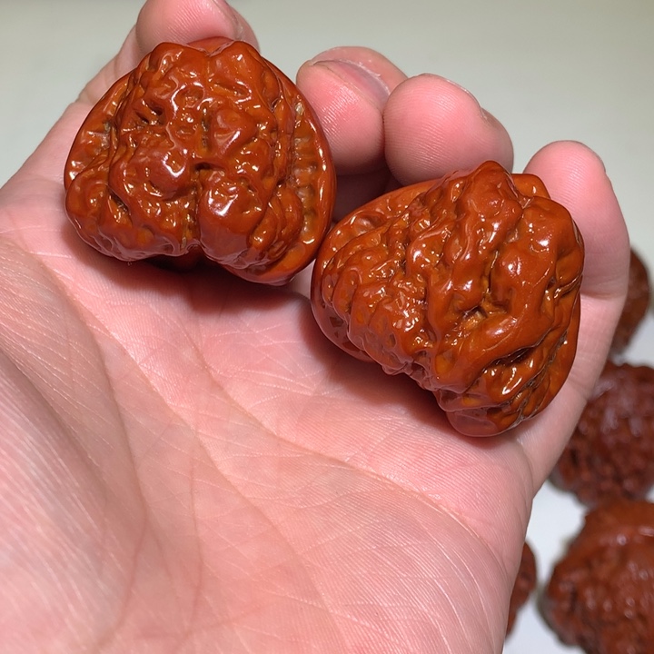 文玩核桃把件蛤蟆头1