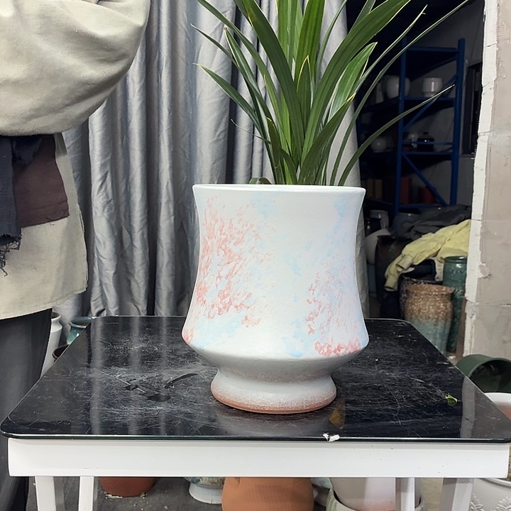 19×24 -粗陶花盆有孔-买买买